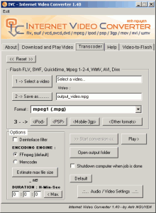 Internet Video Converter 1.52.1.8 - náhled