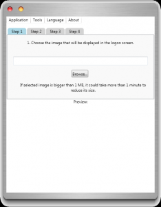 Windows 7 Login Changer 0.0.1.0 - náhled