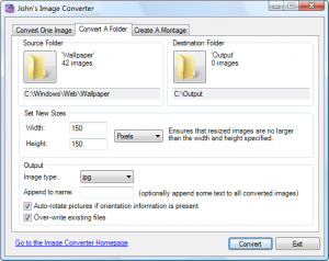 John´s Image Converter 2.1 - náhled