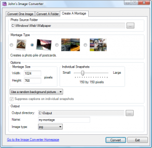 John´s Image Converter 2.1 - náhled