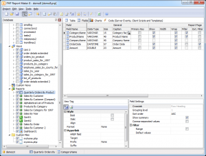 PHP Report Maker 8.0.1 - náhled
