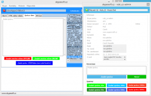 SkypeSoft 1.9 - náhled