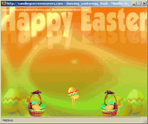 3D Dancing Easter Egg - náhled