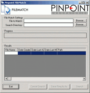 FileMatch 1.00 - náhled