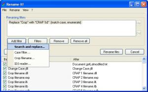 Rename-It! 3.32 - náhled