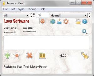 PasswordVault 8.0.1 - náhled