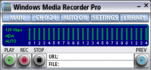 WM Recorder 16.8.1 - náhled