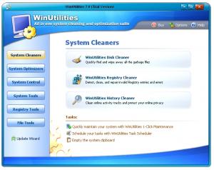 WinUtilities Free Edition 15.89 - náhled