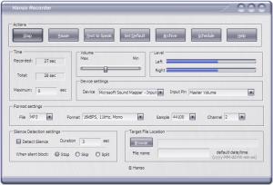 Hanso Recorder 1.8.0.0 - náhled