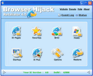 Browser Hijack Retaliator 4.5.0 #471 - náhled