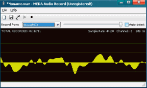 MEDA MP3 Audio Recorder 1.5 - náhled