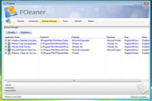 FCleaner 1.3.1.621 - náhled