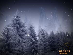 Animated SnowFlakes Screensaver 2.9 - náhled