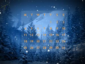 Animated SnowFlakes Screensaver 2.9 - náhled