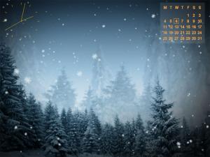 Animated SnowFlakes Screensaver 2.9 - náhled