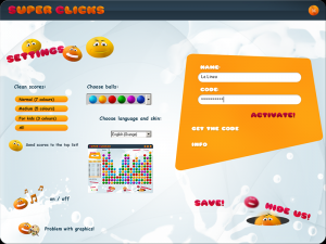 Super Clicks 3.0 - náhled