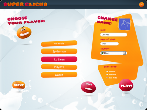 Super Clicks 3.0 - náhled