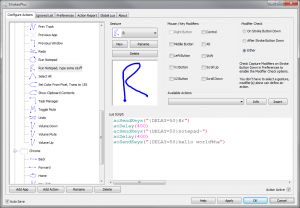 StrokesPlus 2.8.6.4 - náhled