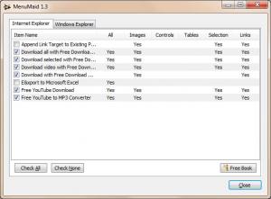 MenuMaid 1.3 - náhled