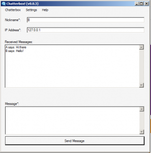 Chatterbox! 0.03 - náhled