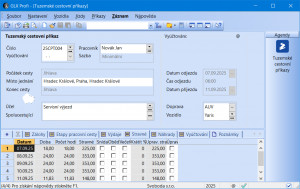 Kniha jízd GLX - náhled