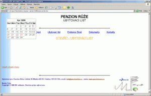Hotelový program - Růže - náhled