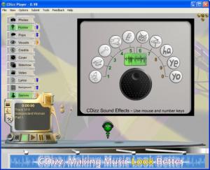 CDizz Player 0.9957 - náhled