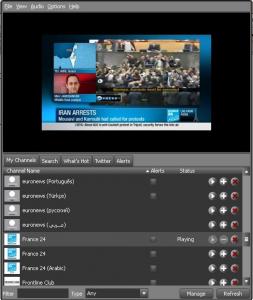 Livestation 3.2.0 - náhled