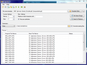 File Grinder 0.1.2 - náhled