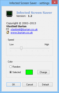 Infected Screen Saver 1.2 - náhled