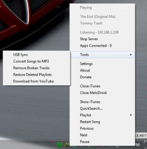 MeloDroid 5.1.4 - náhled