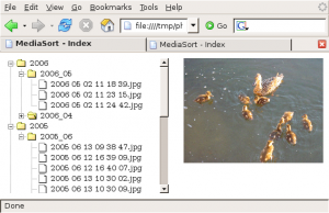 MediaSort 1.2 - náhled