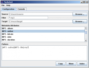 MediaSort 1.2 - náhled