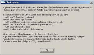 RClipStep 6.07.008 - náhled