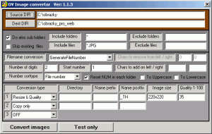Image convertor - náhled