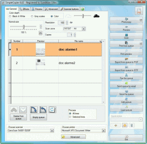 SimpleCopier 6.05 - náhled