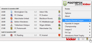 FootieFox 2.1.4 - náhled