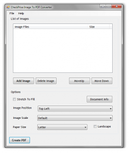 Image To PDF Converter - náhled