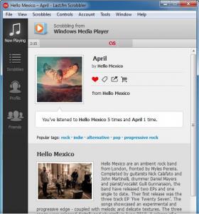 Last.fm Scrobbler 2.1.36 - náhled