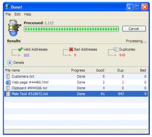 eMail Extractor 3.6.6 - náhled