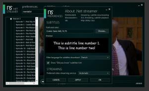 .NET Streamer 3.0.0.7 - náhled