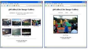 gbGalleryLite 4.2 - náhled