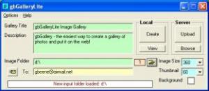 gbGalleryLite 4.2 - náhled