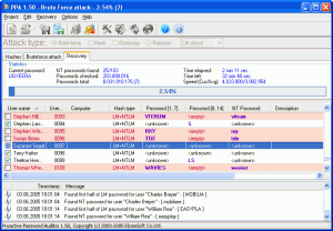 Proactive Password Auditor 2.02.46 - náhled