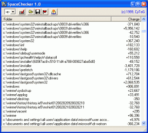 Cyteg SpaceChecker 2.0.04 - náhled