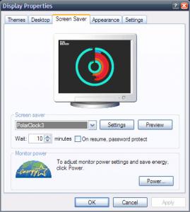 PolarClock 3.0 - náhled