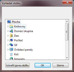 Výchozí složky 1.2 CZ - náhled