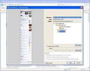 InternetScrap 2.41 - náhled