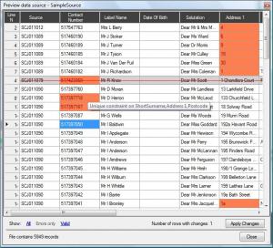 Flat File Checker 0.7.3.1 - náhled
