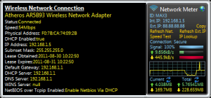 Network Meter 9.6 - náhled